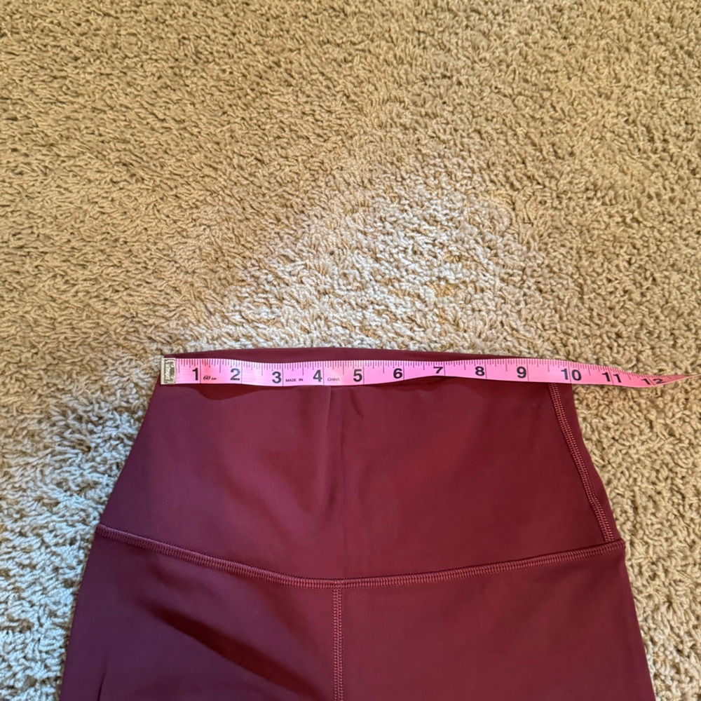 lululemon Align Leggings—Red Merlot—22” inseam - Picture 10 of 15